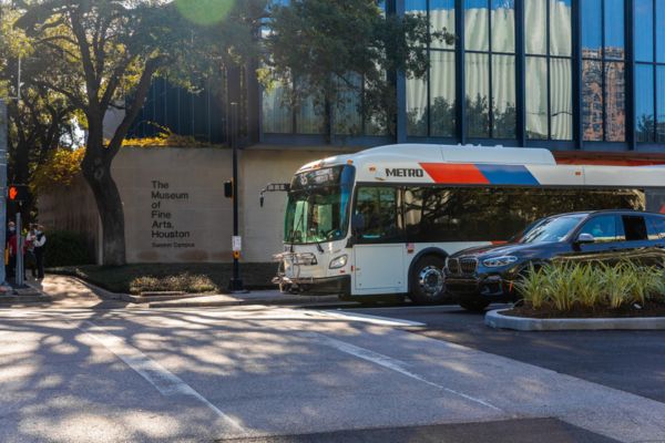 Visitors can explore Houston's Museum District via METRO's local bus or light rail.